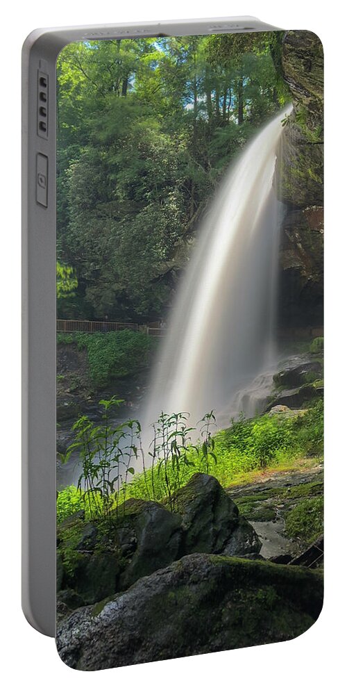 Dry Falls Portable Battery Charger featuring the photograph Dry Falls Not So Dry by Rick Nelson