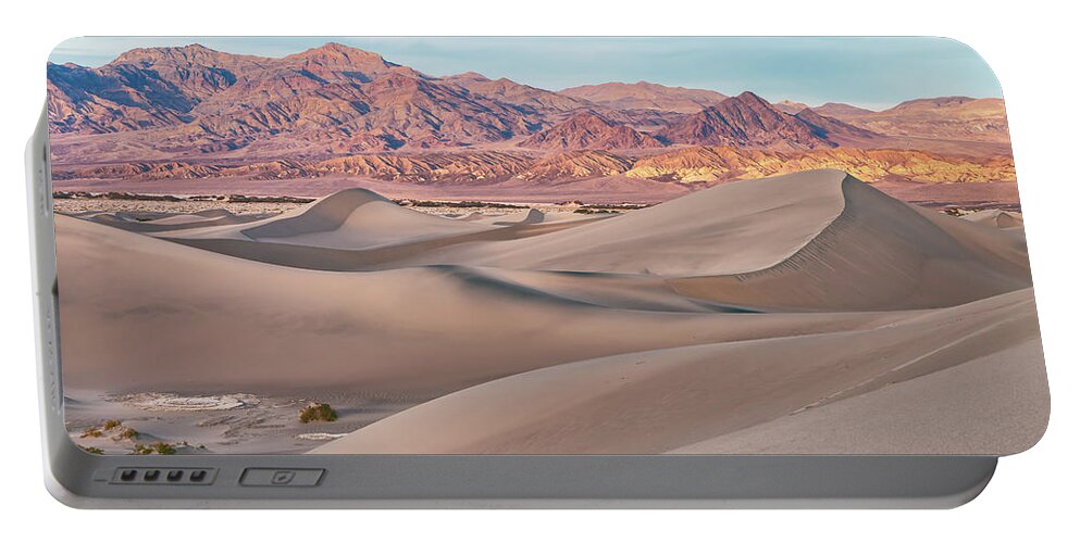 Death Valley National Park Portable Battery Charger featuring the photograph Desert Monuments by Jonathan Nguyen