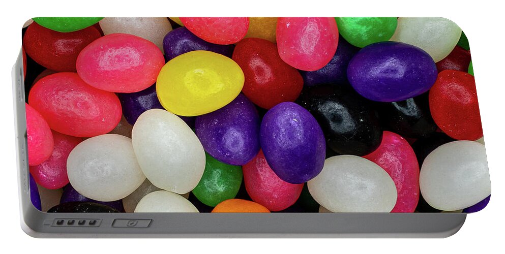 Jelly Beans Portable Battery Charger featuring the photograph Easter Jelly Beans by Amelia Pearn