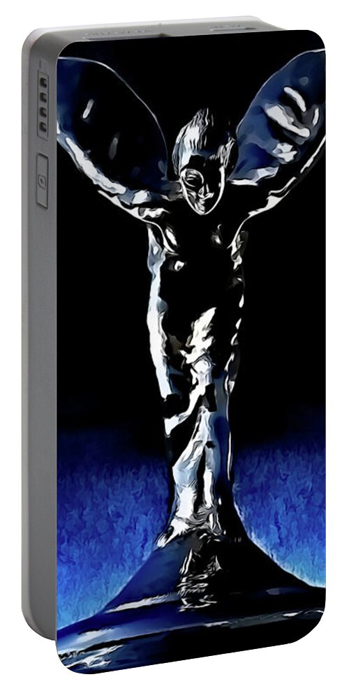 Hood Ornament Portable Battery Charger featuring the photograph Ecstasy by Douglas Pittman