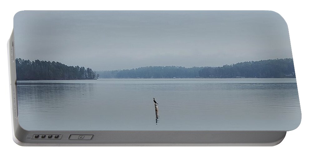 Lake Portable Battery Charger featuring the photograph Efficiency by Ed Williams