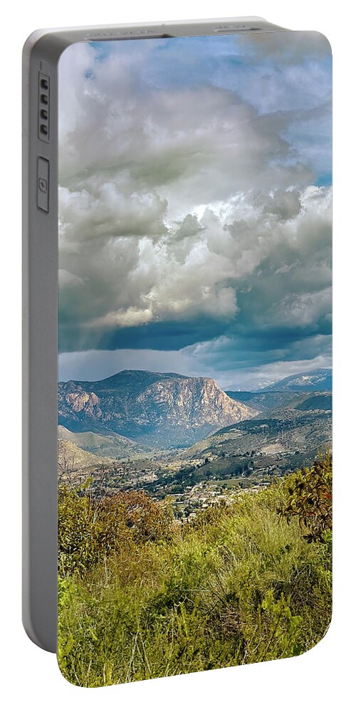 Mountain Portable Battery Charger featuring the photograph El Capitan by Dan McGeorge