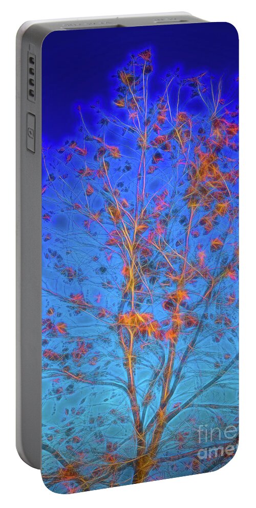 Trees Portable Battery Charger featuring the photograph Electrified Tree by Roslyn Wilkins