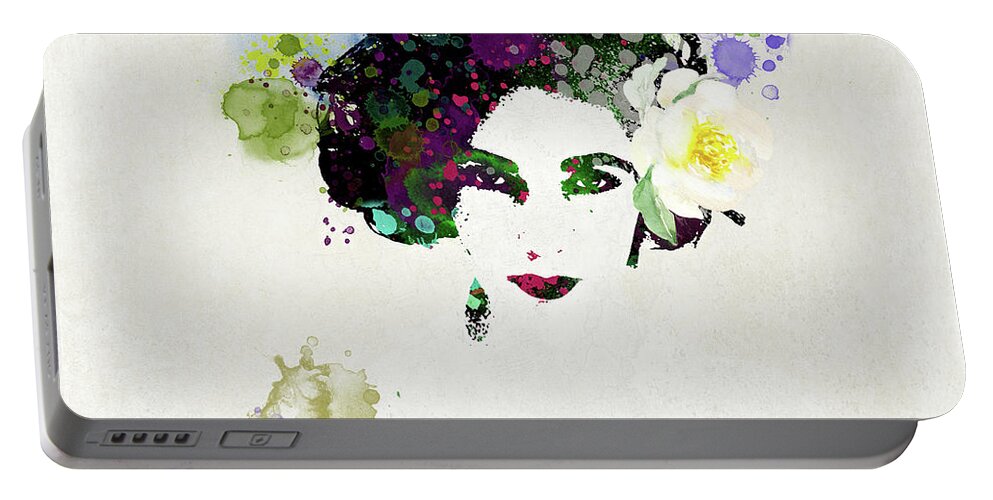 Elizabeth Portable Battery Charger featuring the photograph Elizabeth by Gillian Singleton