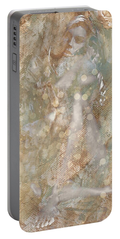 Evanescence Portable Battery Charger featuring the digital art Evanescence by Andrea Barbieri