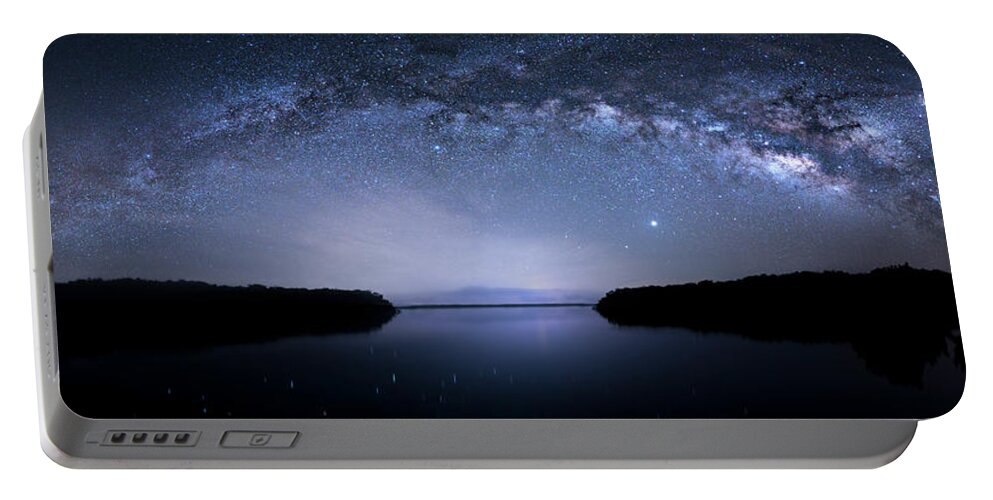 Milky Way Portable Battery Charger featuring the photograph Everglades National Park Milky Way by Mark Andrew Thomas
