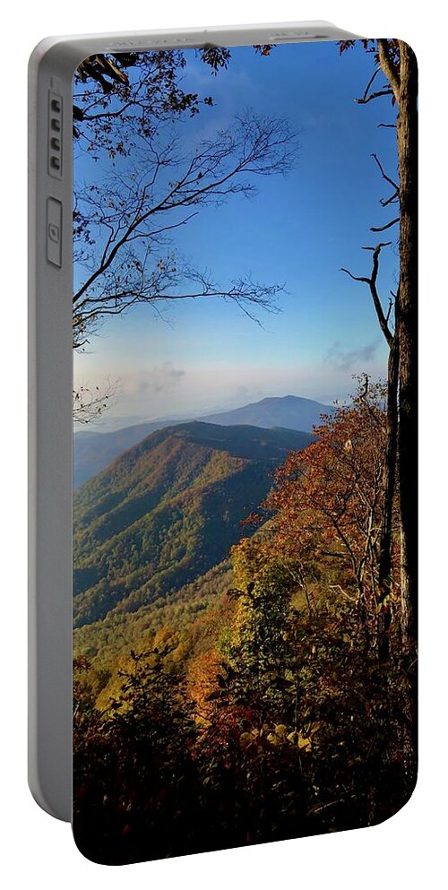  Portable Battery Charger featuring the photograph Fall landscape by Meta Gatschenberger