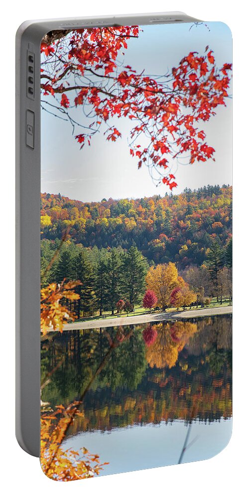 Fall Portable Battery Charger featuring the photograph Fall Reflections by Denise Kopko