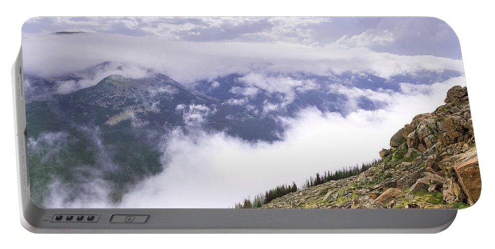 Mountain Portable Battery Charger featuring the photograph Rocky Mountain High by Scott Warner