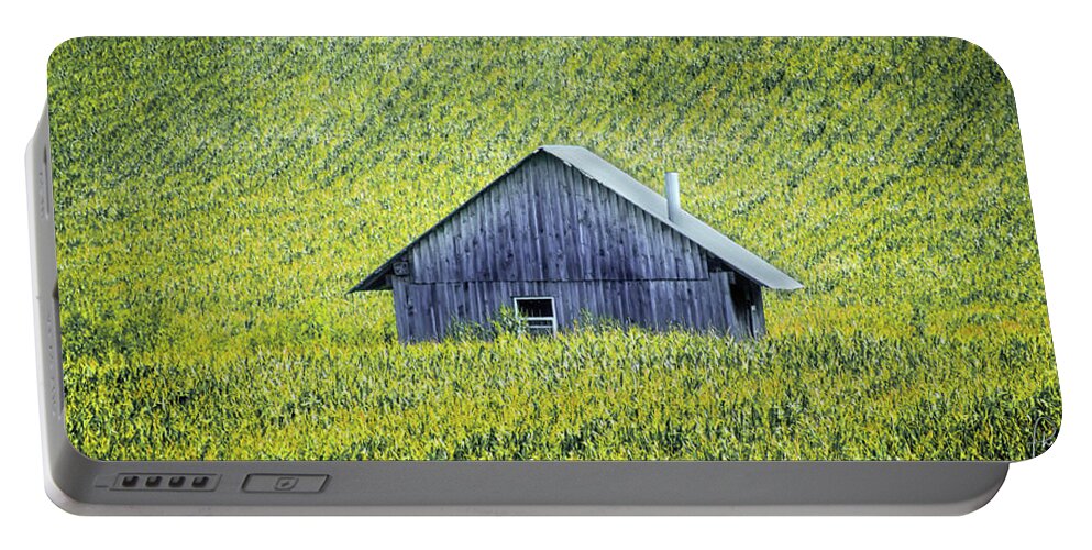 Field Portable Battery Charger featuring the photograph Fields of Gold by Phil S Addis