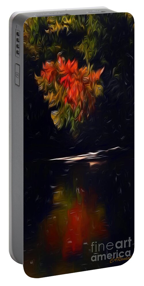 Water Portable Battery Charger featuring the photograph Fire and Water by Carol Randall