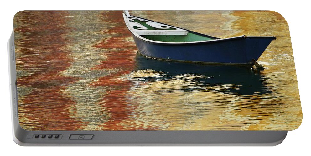 Landscape Portable Battery Charger featuring the photograph Floating in Colors by On da Raks