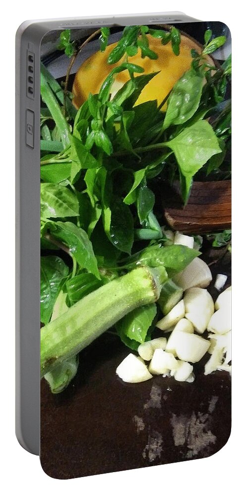 Food Portable Battery Charger featuring the photograph Food is Medicine by Esoteric Gardens KN
