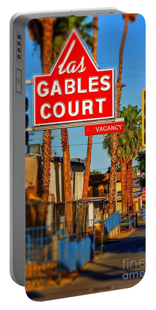  Portable Battery Charger featuring the photograph Gables Court by Rodney Lee Williams