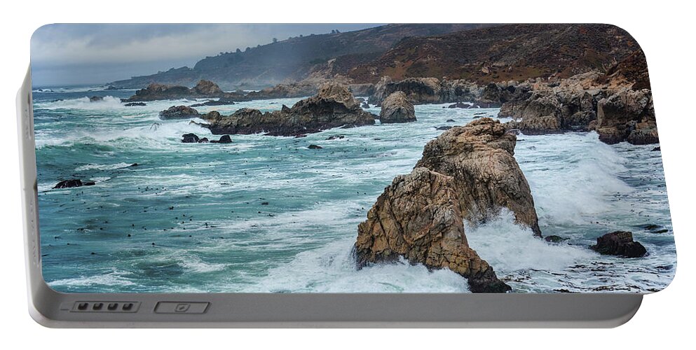 Big Sur Portable Battery Charger featuring the photograph Garrapata Central Coast by Kyle Hanson