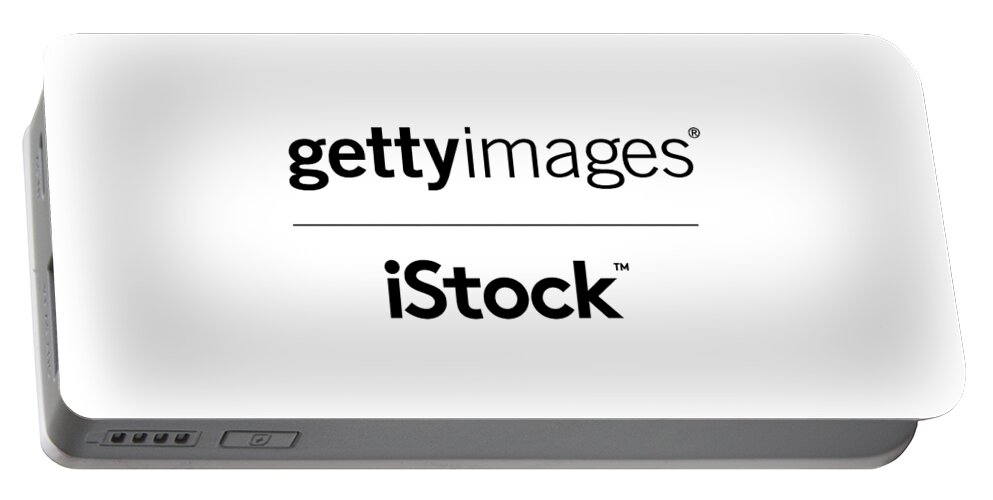 Getty Images Logo Portable Battery Charger featuring the digital art Getty Istock Logo by Getty Images