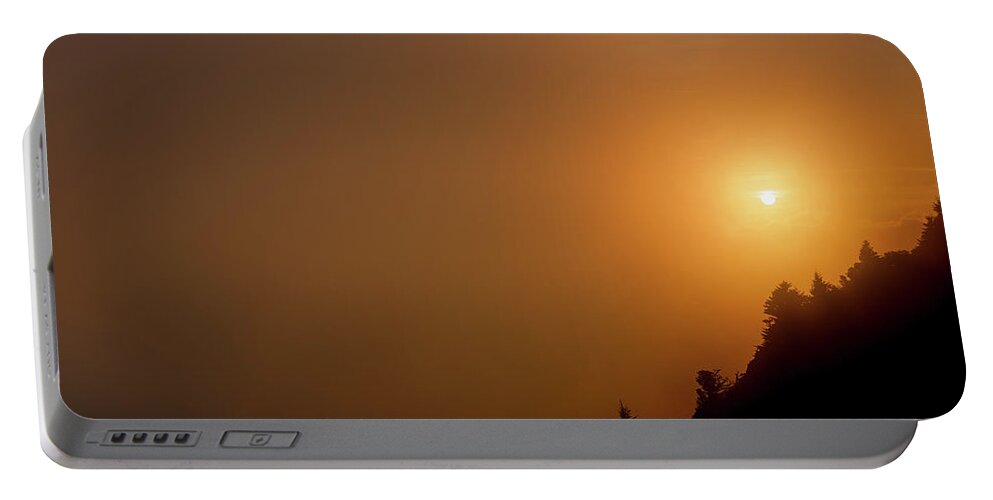 Sunset Portable Battery Charger featuring the photograph GFM Sunset-1 by John Kirkland