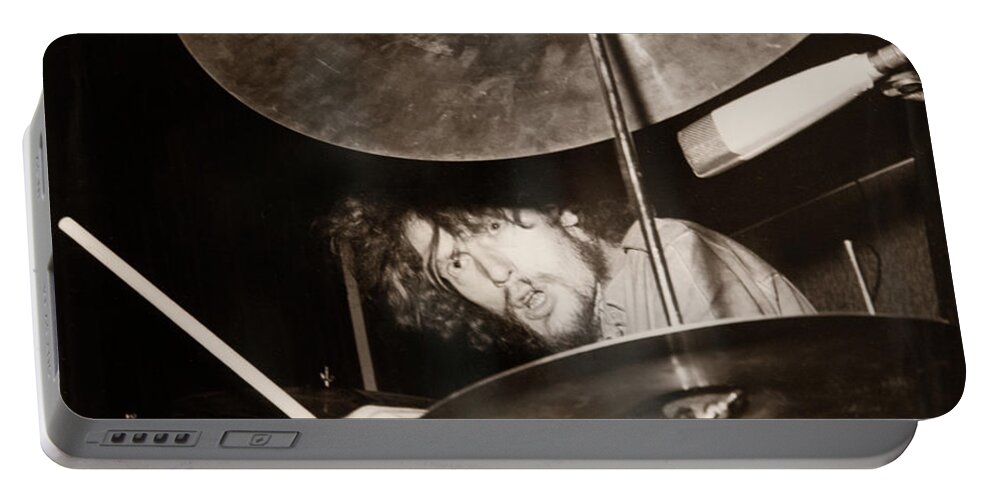 Ginger Baker Portable Battery Charger featuring the photograph Ginger Baker Photo by Marilyn Hunt