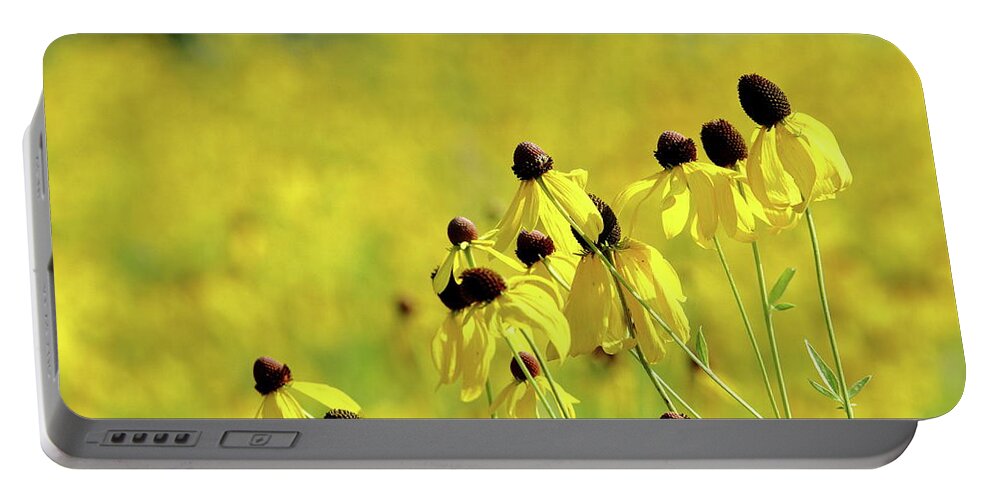 Nature Portable Battery Charger featuring the photograph Glowing Golden Prairie by Lens Art Photography By Larry Trager