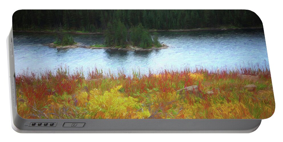 Grand Mesa Portable Battery Charger featuring the photograph Grand Mesa Colorado by John A Rodriguez