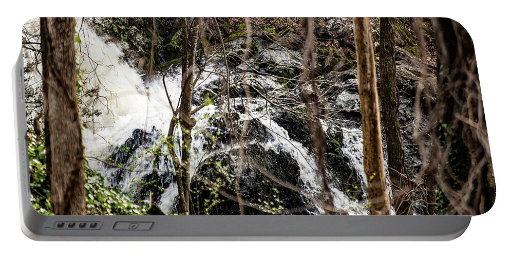 Great Falls Portable Battery Charger featuring the photograph Great Falls - Rockingham 01 by Flees Photos