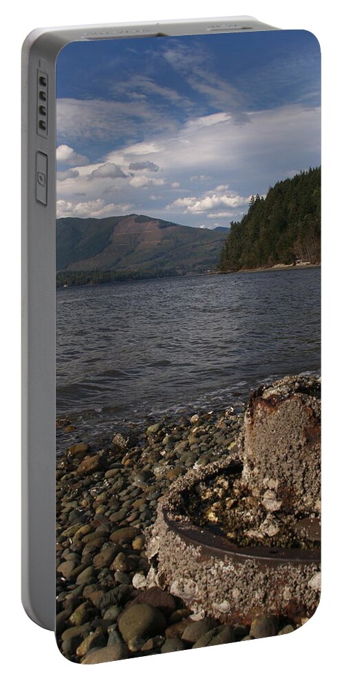 The Hood Canal's Guillmot Cove Is A Hidden Gem In The Pacific Northwest. Portable Battery Charger featuring the photograph Guillemot Cove by Tara Krauss