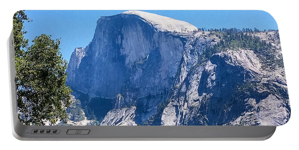 Yosemite Portable Battery Charger featuring the photograph Half Dome by Grey Coopre