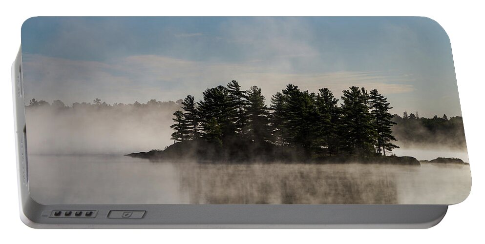 Lake Portable Battery Charger featuring the photograph Harmony by Stephen Sloan