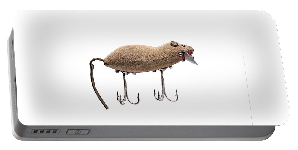 Heddon Meadow Mouse Portable Battery Charger by Robert Laperriere