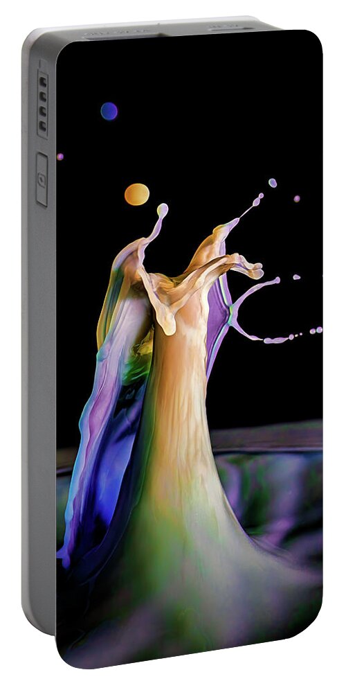 Photograph Portable Battery Charger featuring the photograph Here There Be Dragons by Michael McKenney