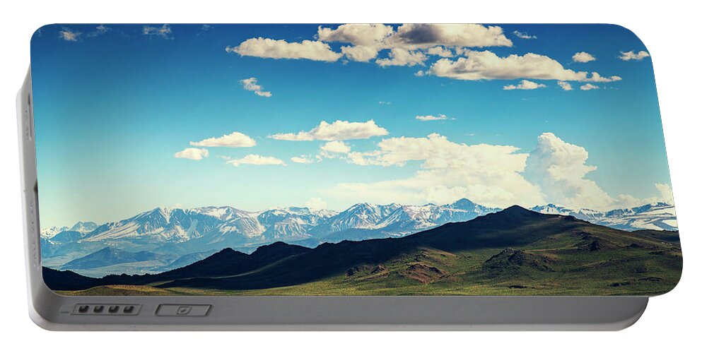 Landscape Portable Battery Charger featuring the photograph High Desert Valley by Ryan Huebel
