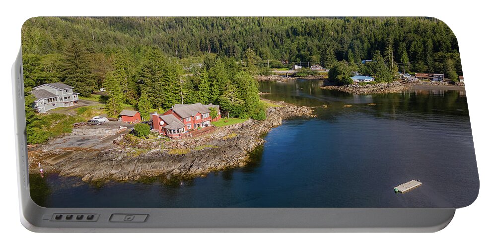  Portable Battery Charger featuring the photograph Home at Herring Cove by Michael Rauwolf
