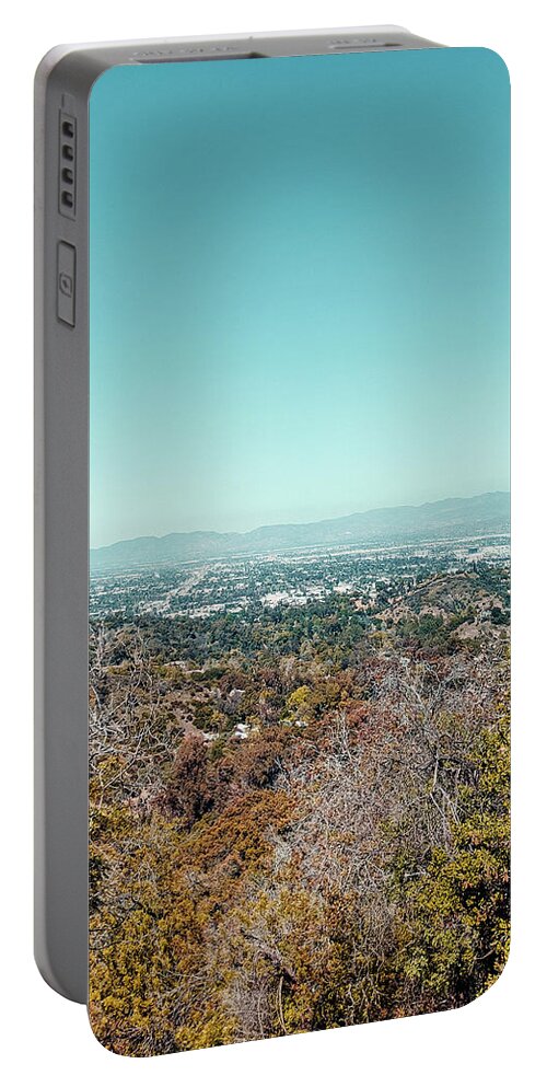 Dream Life View Portable Battery Charger featuring the photograph I Happened to Drive Past This View by Jera Sky