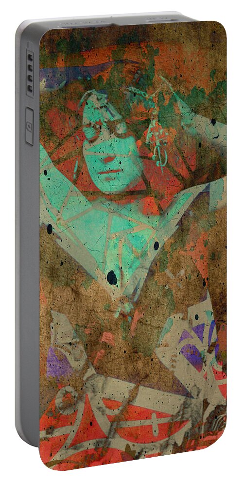 Women Portable Battery Charger featuring the digital art I Want You To Want Me by Paul Lovering