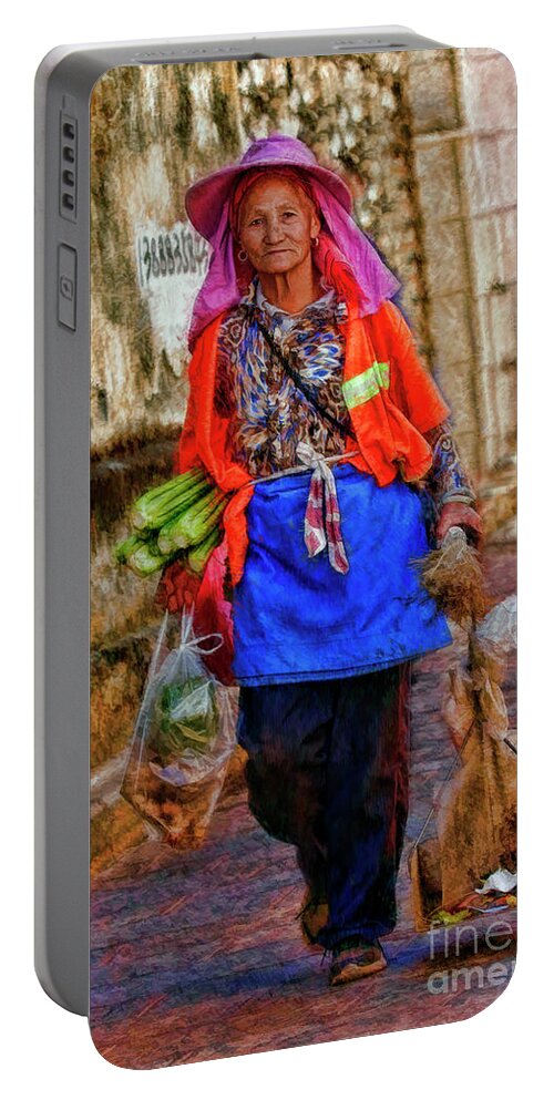  Portable Battery Charger featuring the photograph I'm loaded Up And Off I Go by Blake Richards