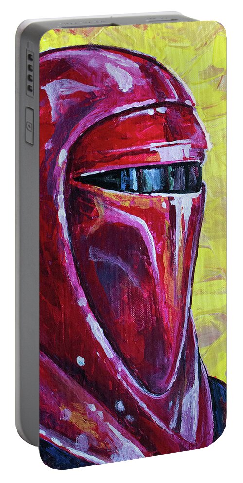 Star Wars Portable Battery Charger featuring the painting Imperial Guard by Aaron Spong
