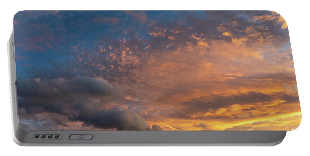 Clouds Portable Battery Charger featuring the photograph In the sea of clouds 3 by Adriana Mueller