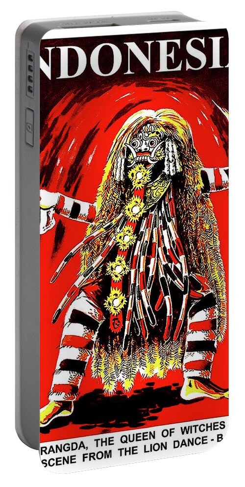 Indonesia Portable Battery Charger featuring the digital art Indonesia by Long Shot