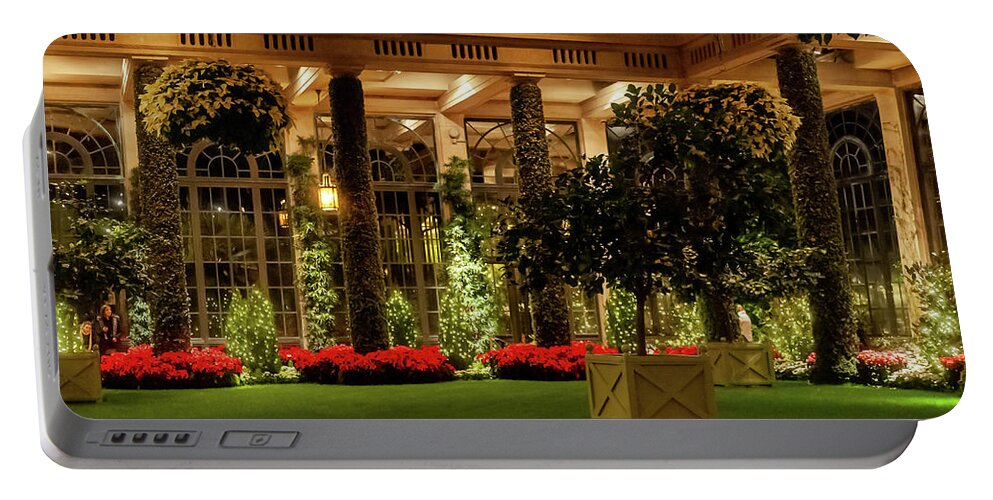 Christmas Tree Portable Battery Charger featuring the photograph Indoor Christmas Decerations by Louis Dallara