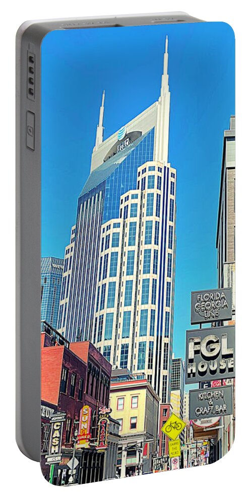 Nashville Portable Battery Charger featuring the photograph Is That You Batman? by Lee Darnell
