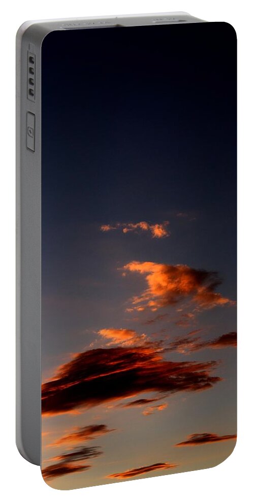 Cloud Portable Battery Charger featuring the photograph Islands in the Sky by Joe Kozlowski