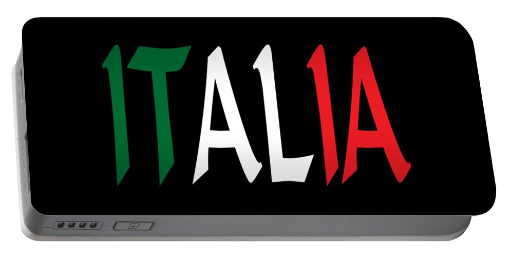 Italia Canvas Art Prints Portable Battery Charger featuring the photograph Italia Canvas Art Prints by David Millenheft