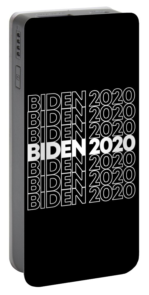 Joe Biden 2020 Portable Battery Charger featuring the digital art Joe Biden 2020 by Flippin Sweet Gear