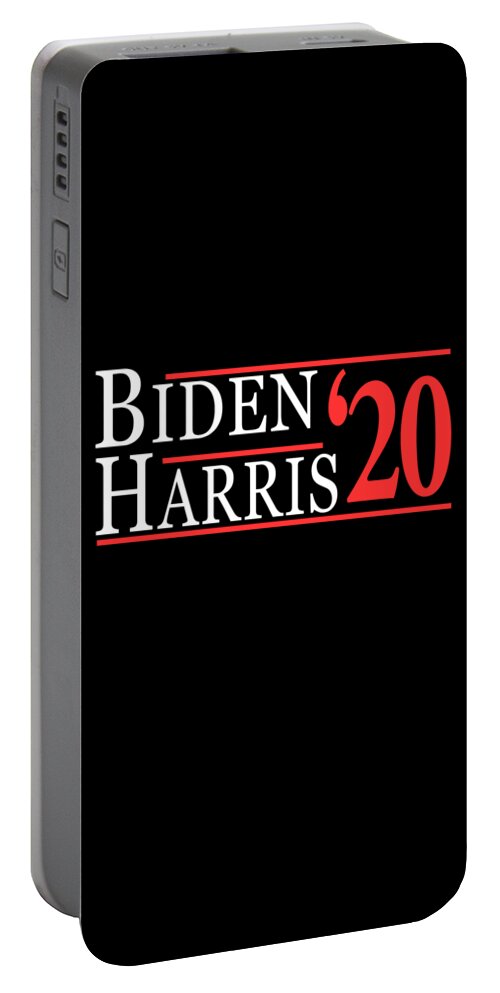 Election Portable Battery Charger featuring the digital art Joe Biden Kamala Harris 2020 by Flippin Sweet Gear