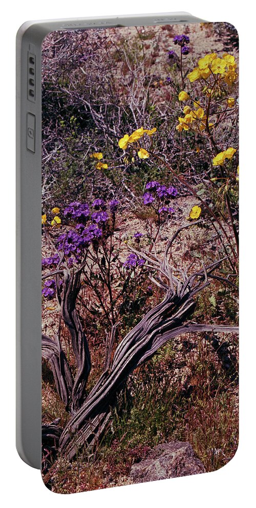 Tom Daniel Portable Battery Charger featuring the photograph Joshua Bouquet by Tom Daniel