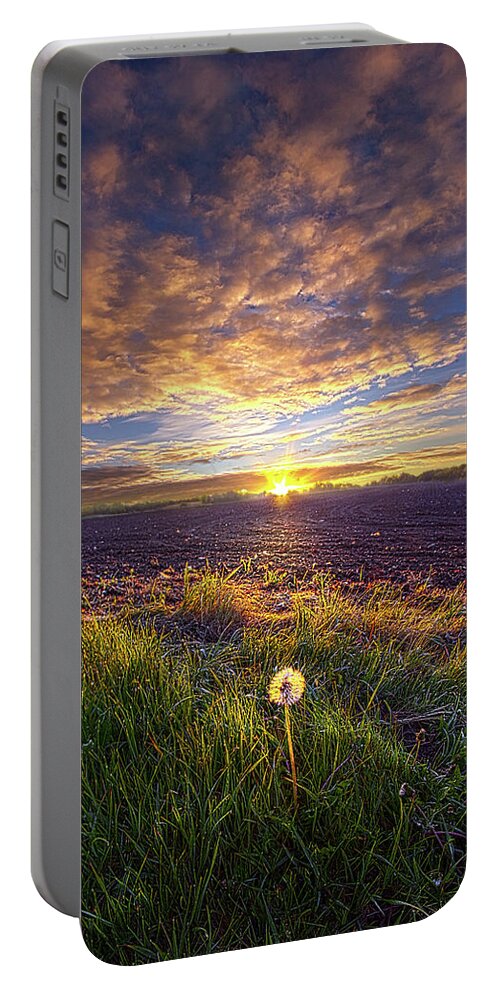 Fineart Portable Battery Charger featuring the photograph Just One Can Lead To Many by Phil Koch