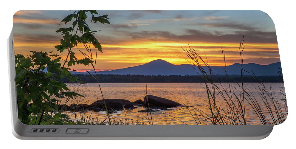 Kearsarge Portable Battery Charger featuring the photograph Kearsarge North Summer Dreams by White Mountain Images