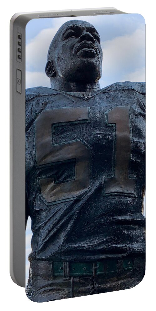 Sam Mills Portable Battery Charger featuring the photograph Keep Pounding by Lee Darnell