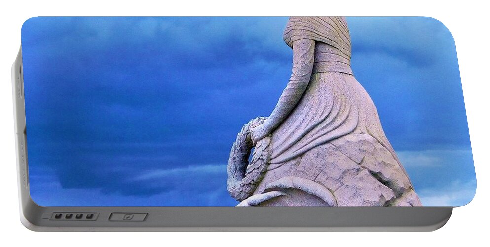 - Lady Of The Sea - Hampton Nh Portable Battery Charger featuring the photograph - Lady of the Sea - Hampton NH by THERESA Nye
