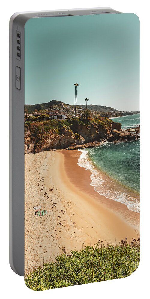Nikon Photography Portable Battery Charger featuring the photograph Montage Beach, Laguna Beach, California by Abigail Diane Photography